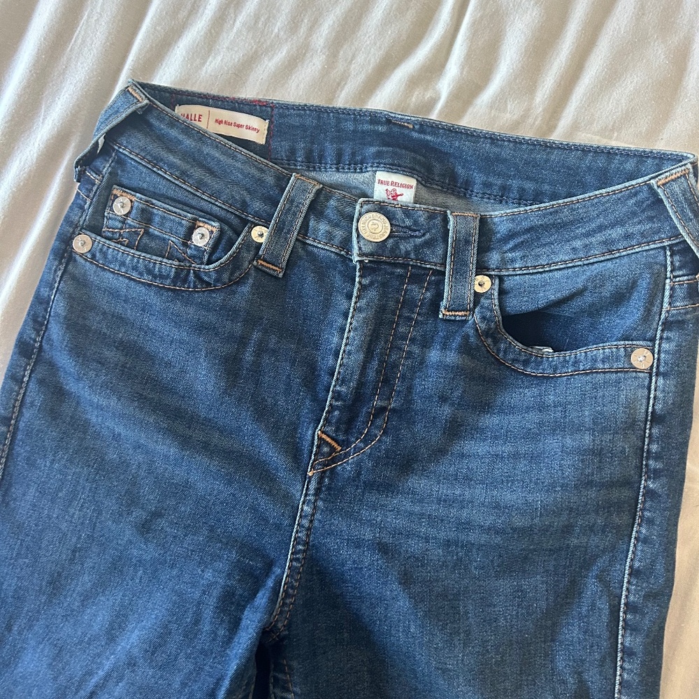 True Religion Halle High Rise Skinny Jeans